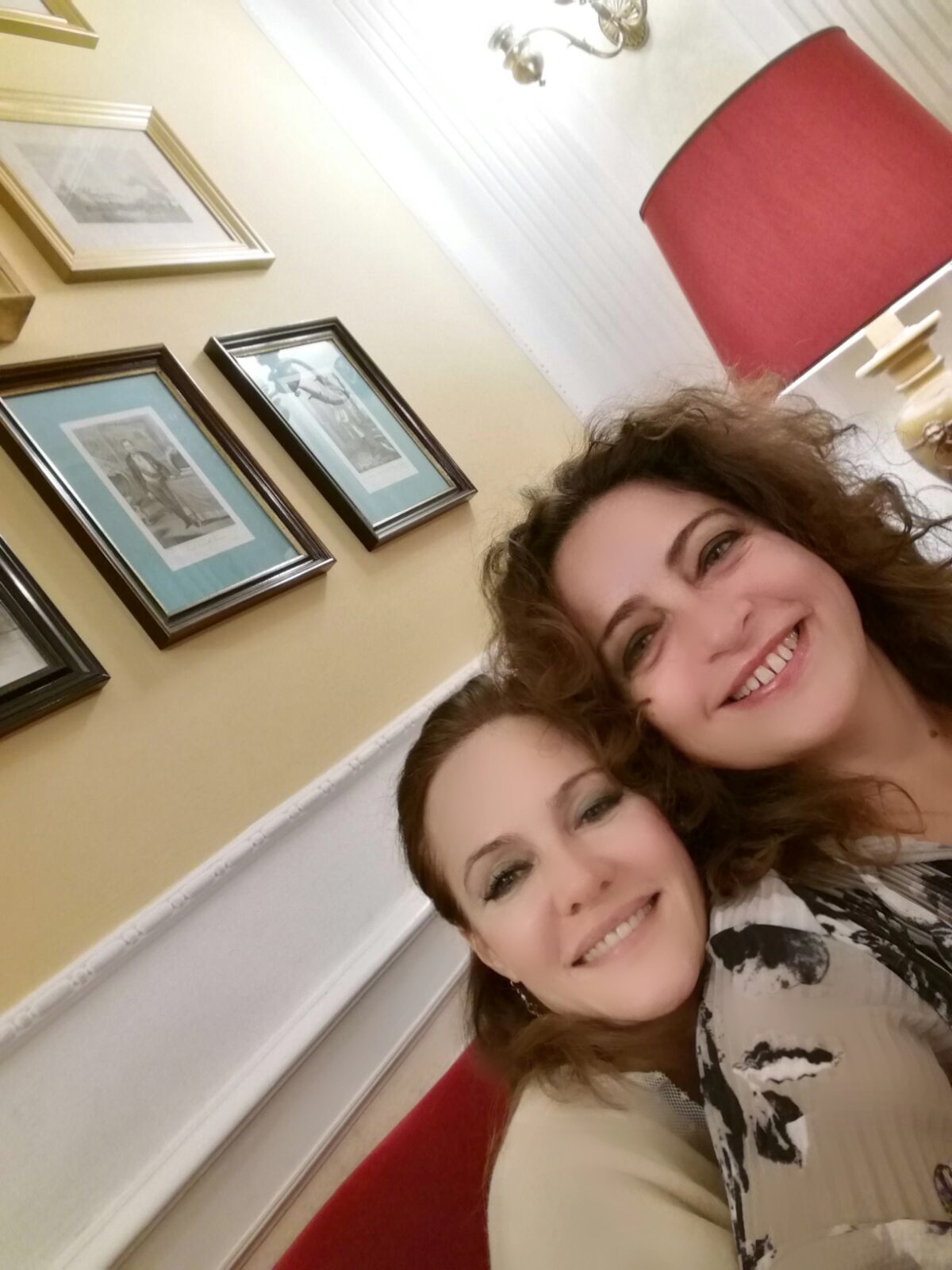 Paola Tonussi and Maria Grazia Filippi in Rome, November 2016
