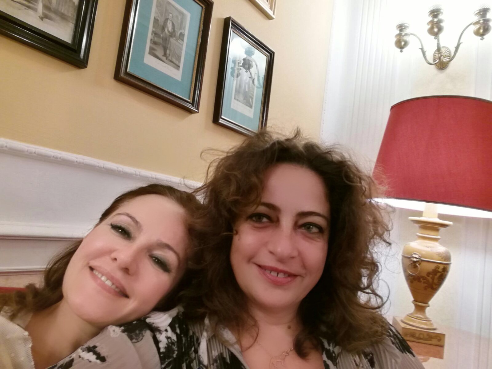 Paola Tonussi and Maria Grazia Filippi in Rome, November 2016 _
