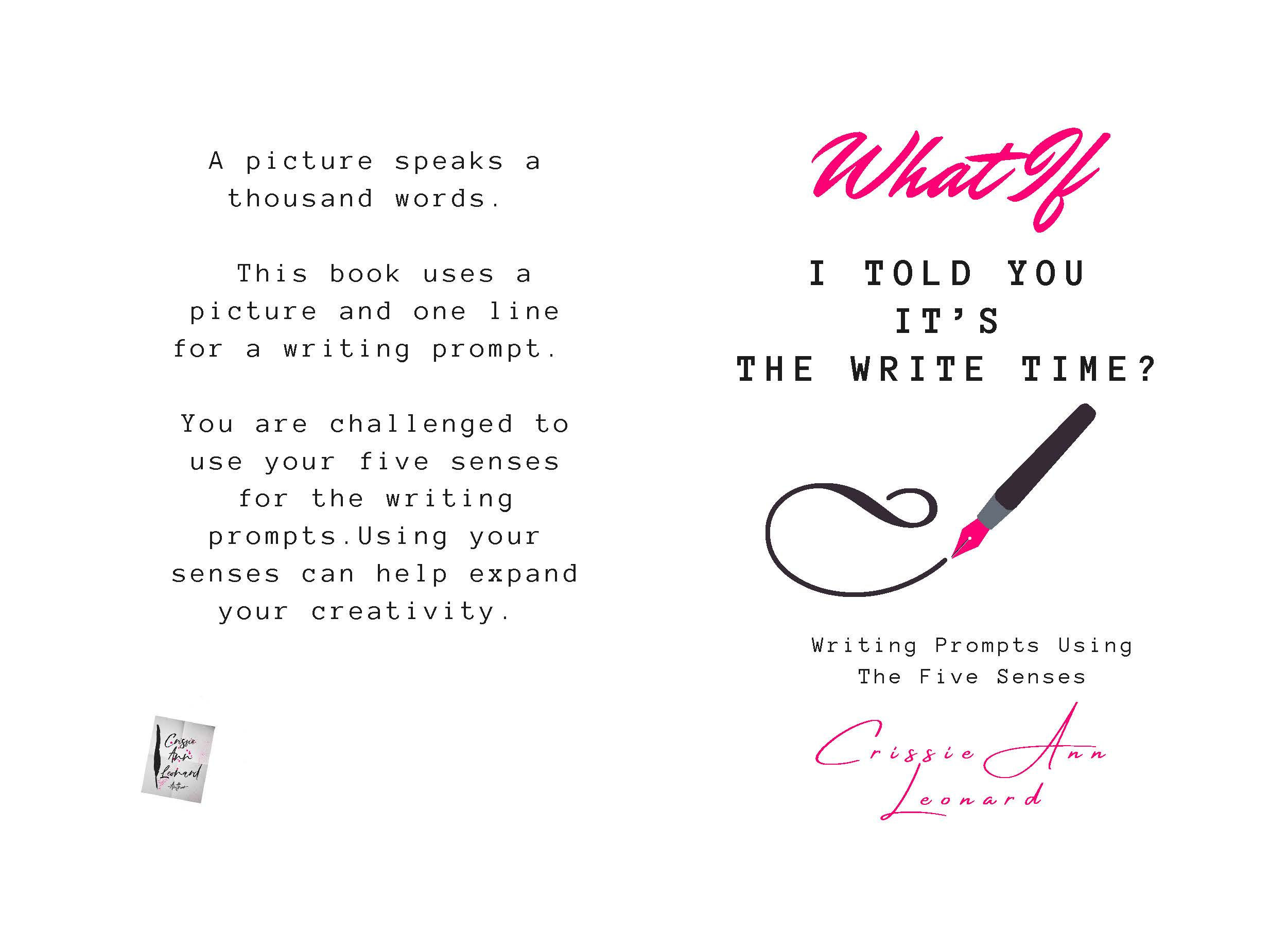 What If I Told You It's the Write Time Fillable PDF