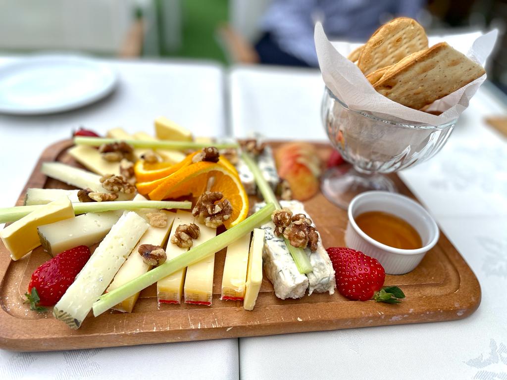 Arranged Food and Objects