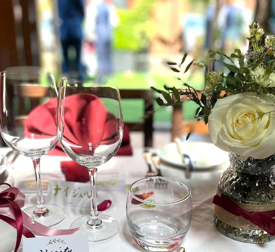 Arranged Food and Objects