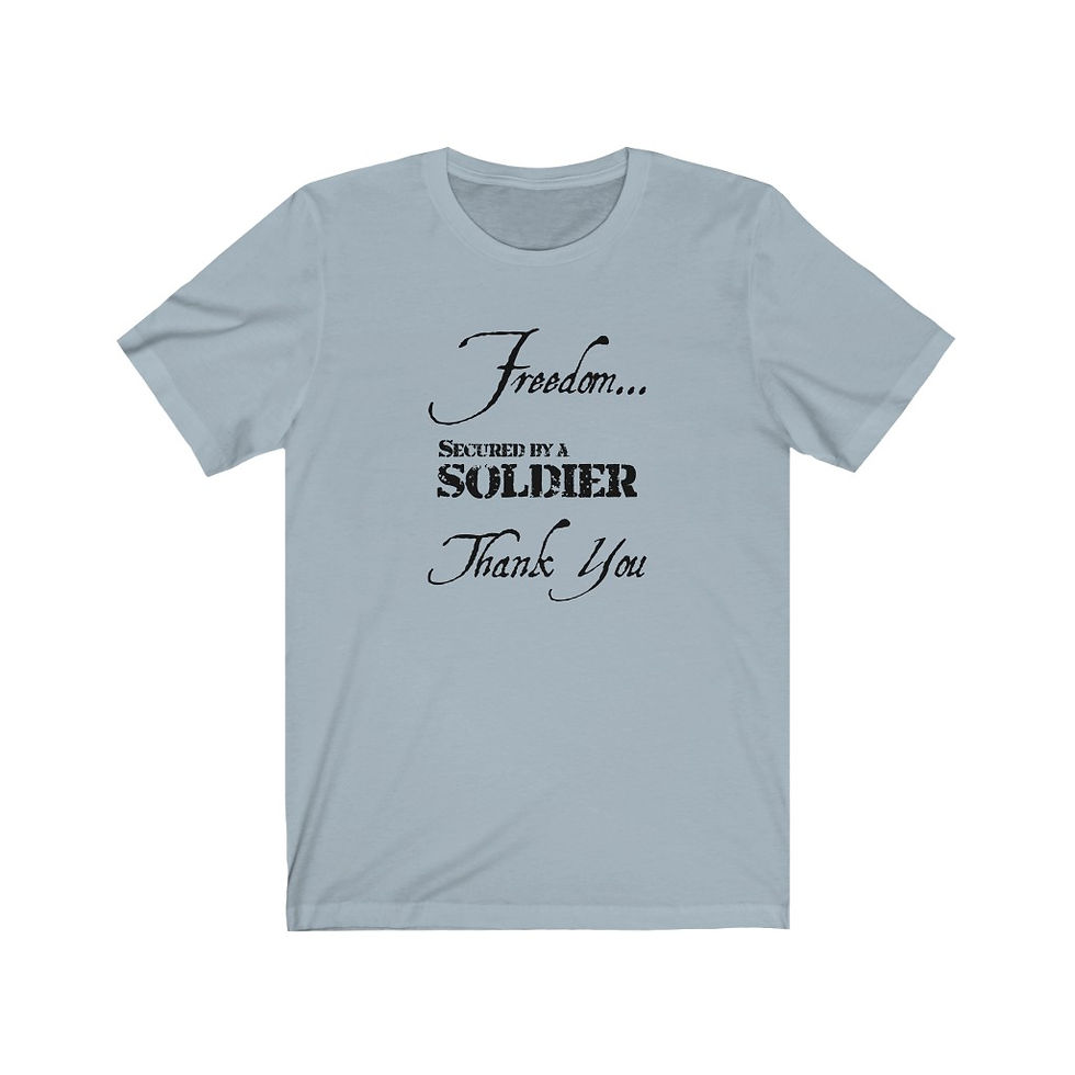 Thumbnail: Freedom... Secured by a Soldier Thank You
