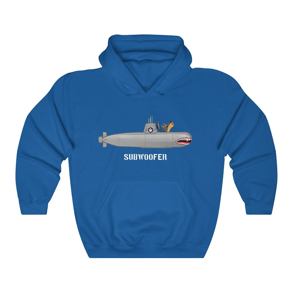 Thumbnail: Subwoofer Unisex Heavy Blend™ Hooded Sweatshirt