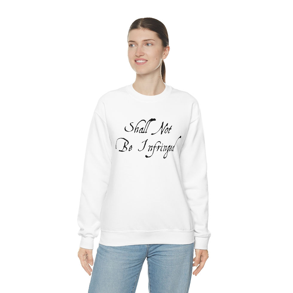 Thumbnail: Shall Not Be Infringed - Unisex Heavy Blend™ Crewneck Sweatshirt
