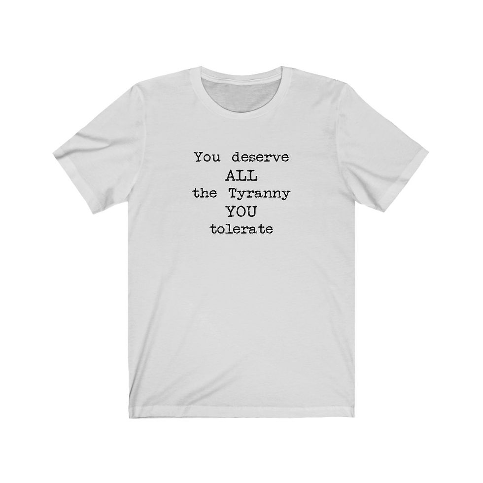 Thumbnail: You deserve ALL the Tyranny YOU tolerate