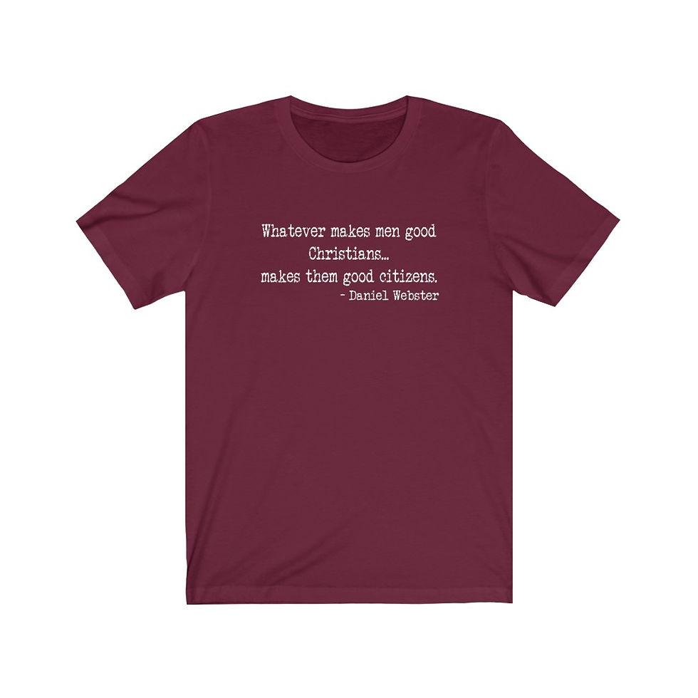 Thumbnail: Whatever make men good Christians makes them good citizens -Daniel Webster
