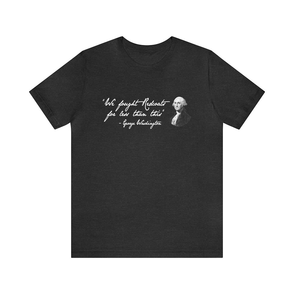 Thumbnail: We Fought Redcoats For Less Than This - George Washington