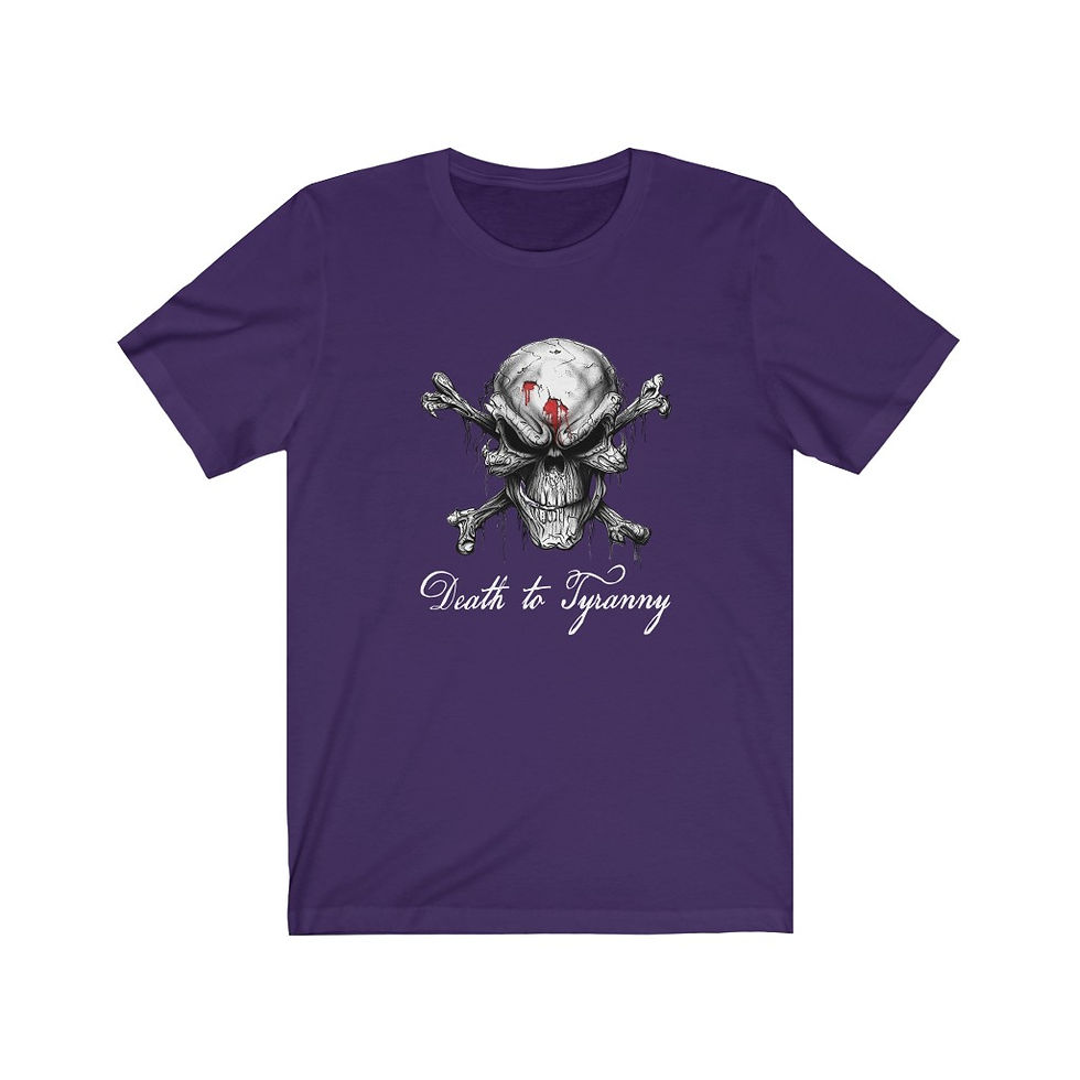 Thumbnail: Death to Tyranny | Tee In The Harbor Designs | Patriotic