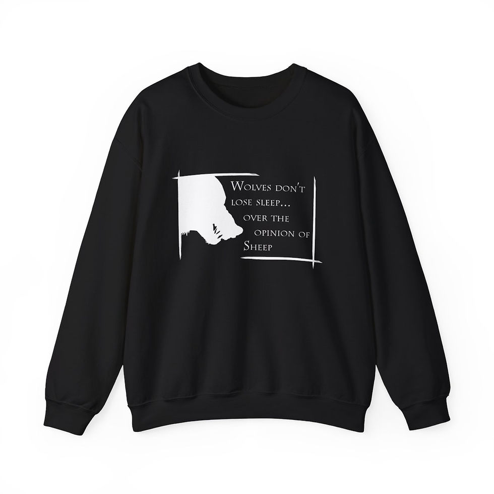 Thumbnail: Wolves don't loose sleep over the opinion of sheep