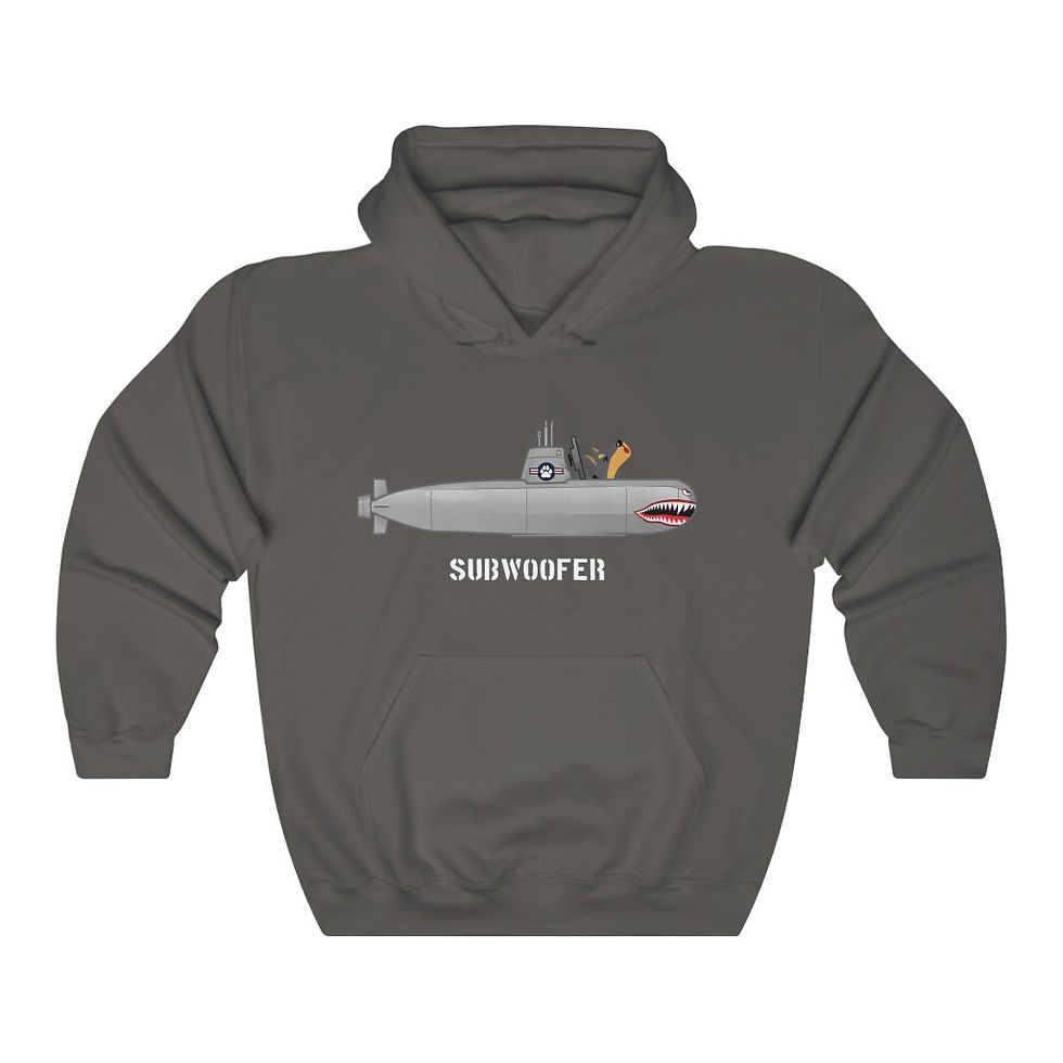 Thumbnail: Subwoofer Unisex Heavy Blend™ Hooded Sweatshirt