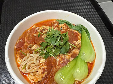d4. tomato egg noodle soup