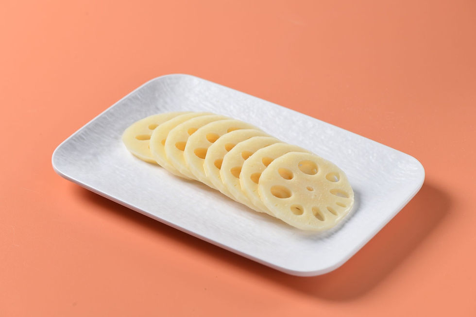 lotus root slices