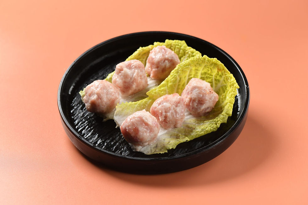 handmade pork meatballs