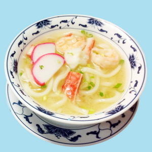 美味海鲜乌冬面