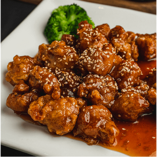 Sesame Chicken with Broccoli