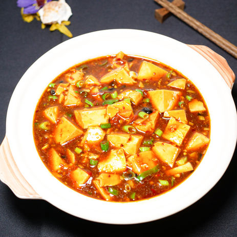 Spicy Mapo Tofu Hunan Cuisine