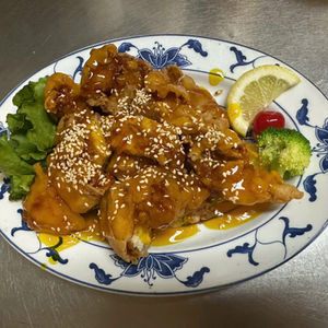 香喷喷的芝麻鸡,美味佳肴