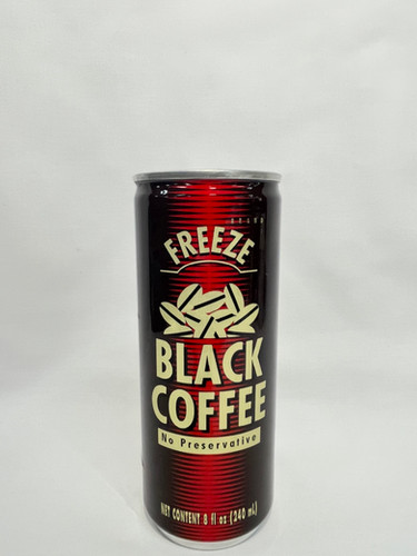 Freeze Drink, Black Coffee - 8 fl oz | Asian Amigo