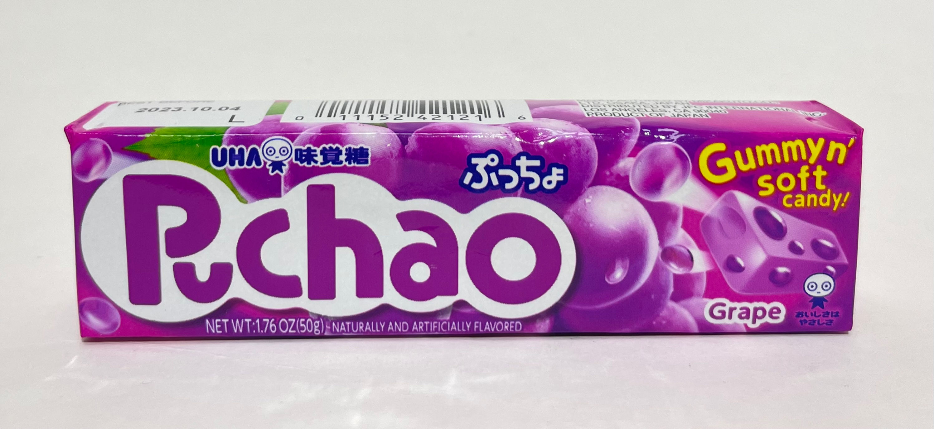 Puchao, Grape Soft Gummy Candy - 50g