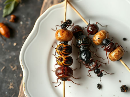 An Insect-Based Diet: Worldbuilding Food using Real Science