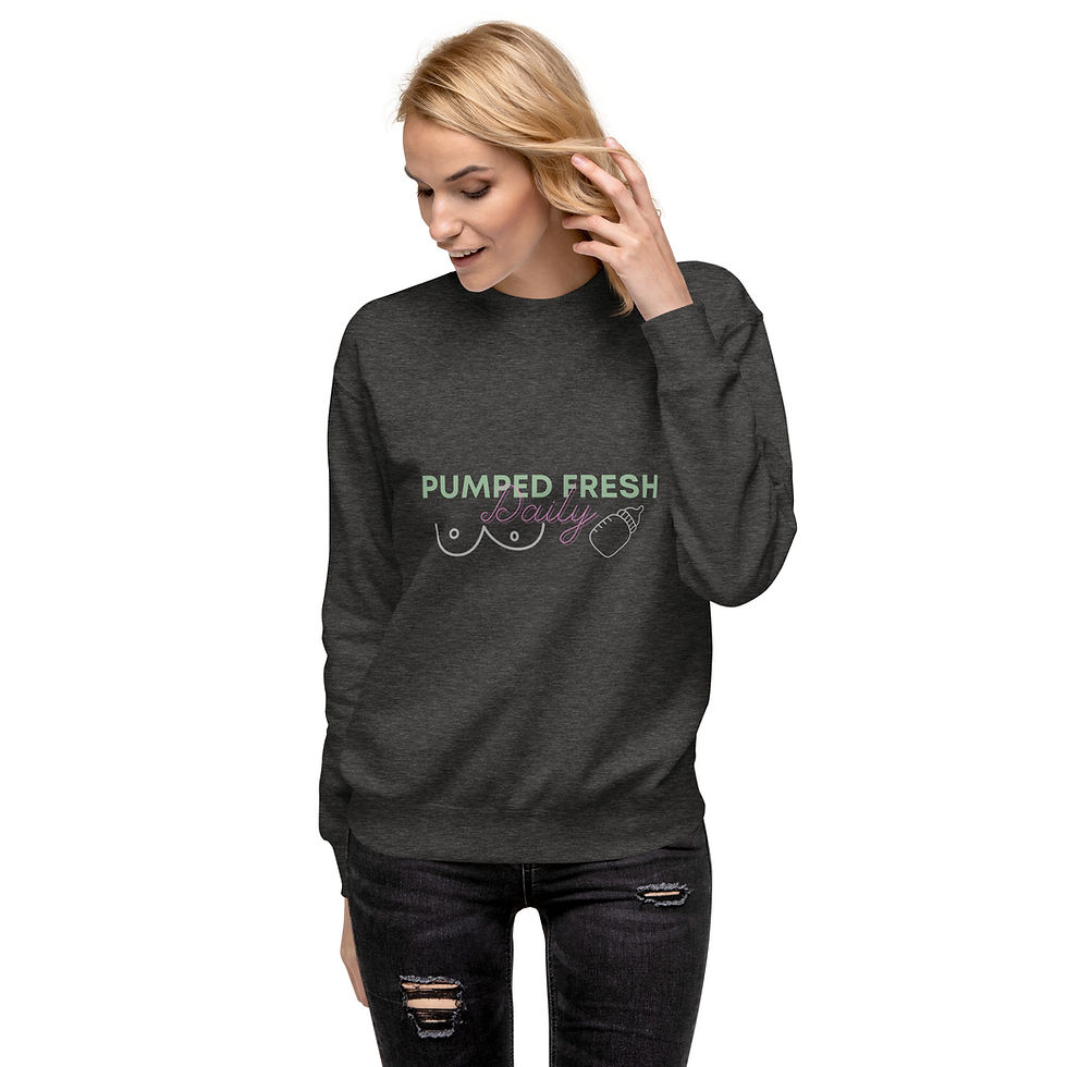 Thumbnail: Pumped Fresh! Unisex Premium Sweatshirt
