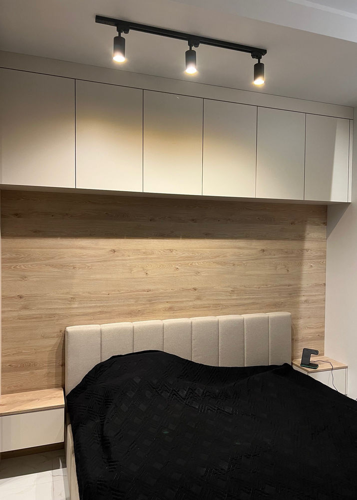 biblioteka na wymiar zabudowa ściany salon meble stolarskie