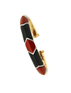 Thumbnail: Inner Strength Bangle X - Yellow Gold