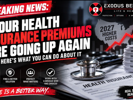 BREAKING NEWS: Your Health Insurance Premiums Are Going Up Again — And Here’s What You Can Do About It