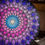 Thumbnail: 12” Mandala on stretched canvas