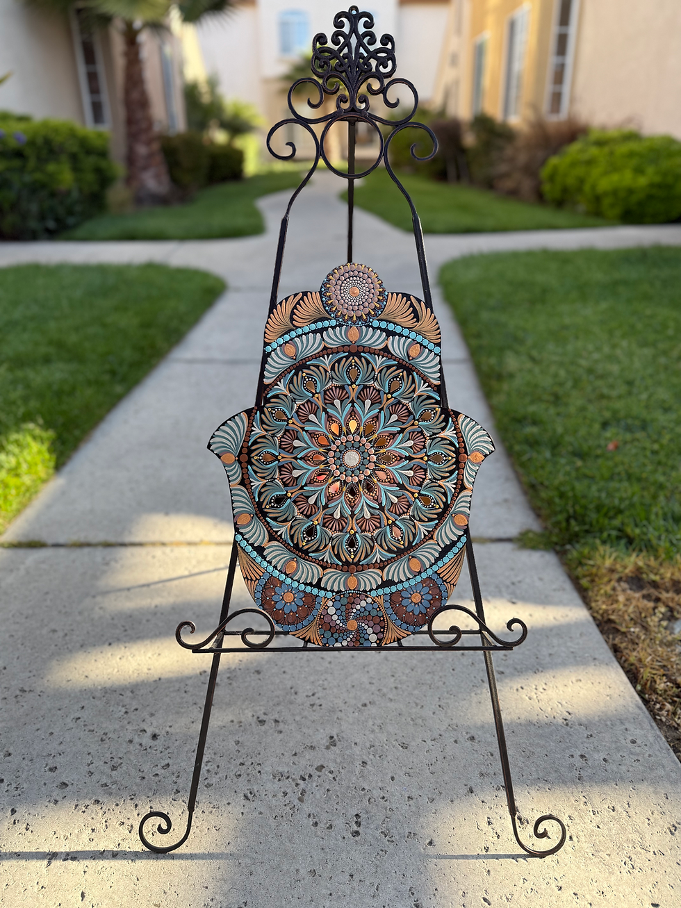 Thumbnail: 18” Hamsa Mandala