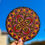 Thumbnail: 8” Red, Pink, Orange & Yellow on drawing board