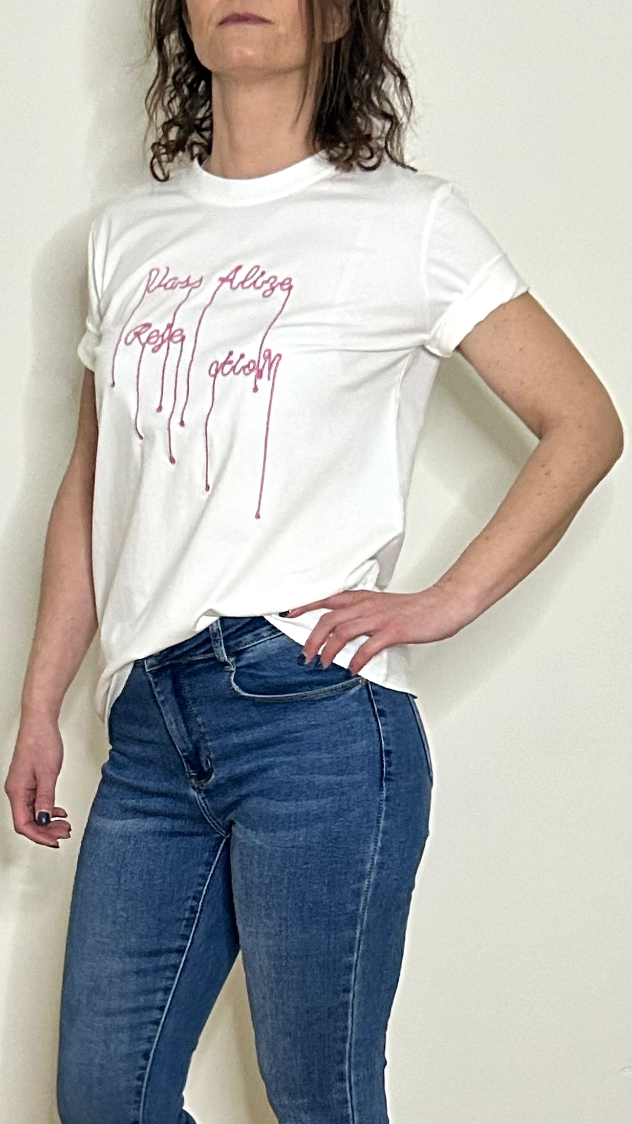 T-SHIRT SCRITTE IMPRECISE