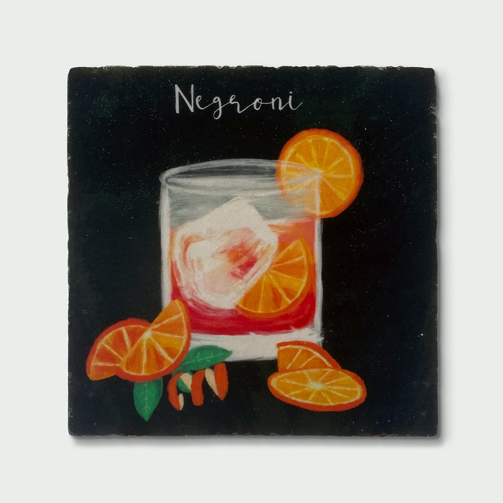 Thumbnail: Gin Classics Marble Coasters, Set of 4