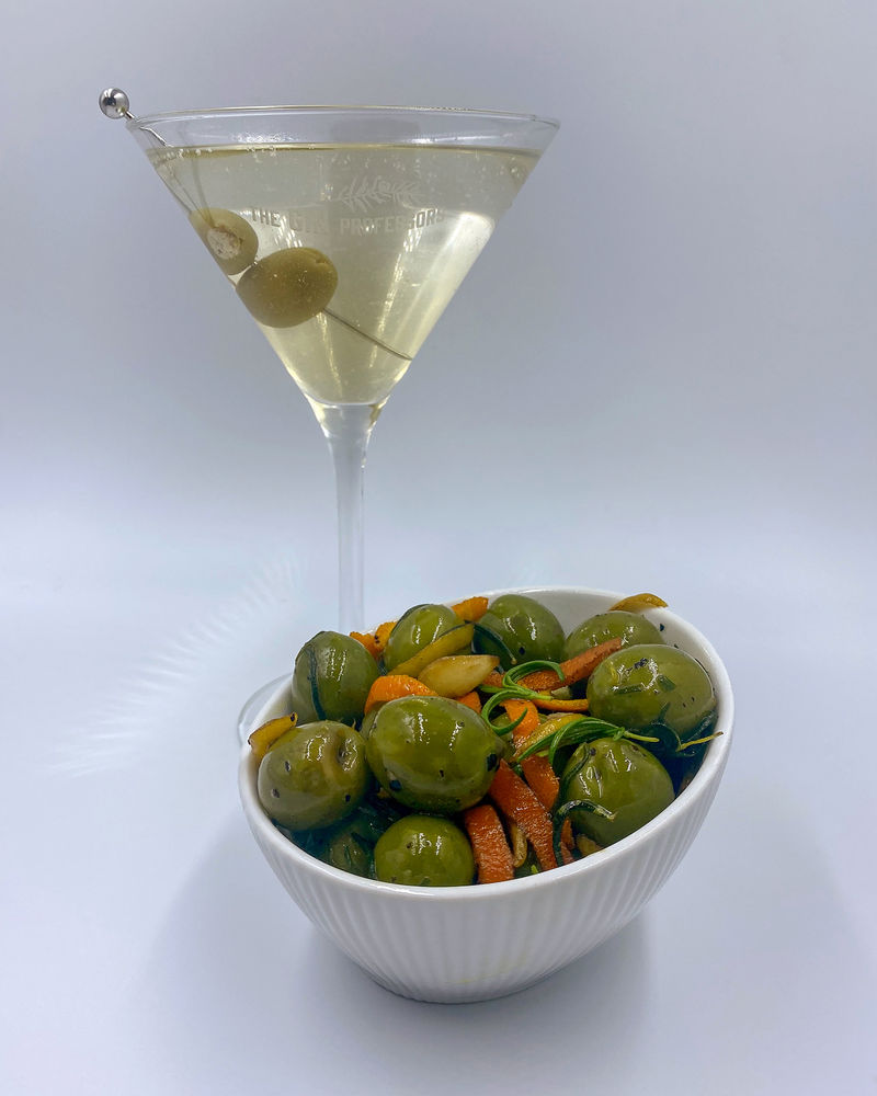 GinInfused Olives