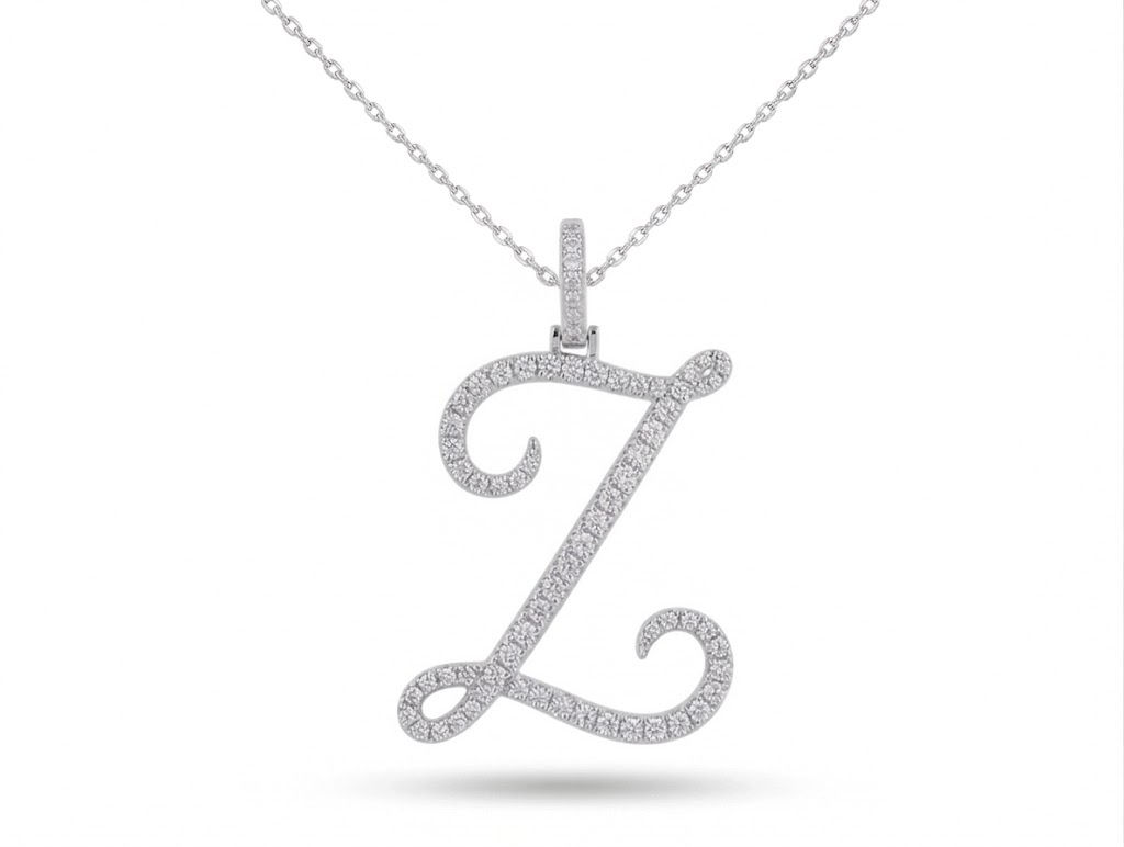 Diamond Z Necklace