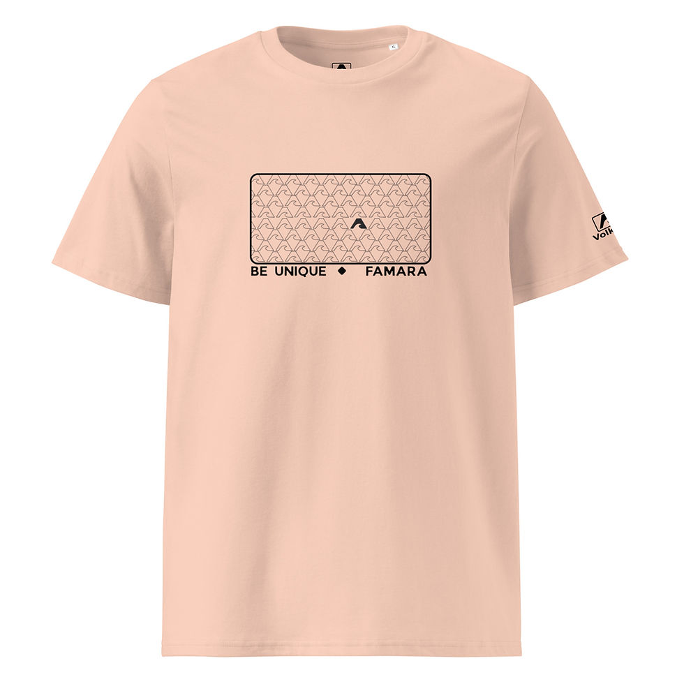 Thumbnail: Volkkan Be Unique Unisex Organic T-Shirt
