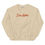 Thumbnail: "Dream Unfiltered" Signature Crewneck - Sand/Orange