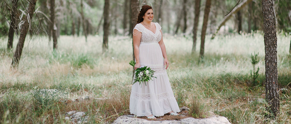 עיצוב ש מלות כלה | בהדרה-שמלות כלה אקולוגיות | מחוז חיפה