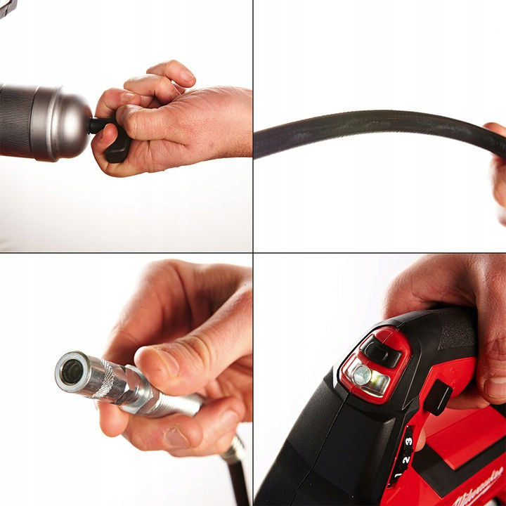 Прев'ю: Мастильний пістолет Milwaukee Heavy Duty M18 GG-0 4933440493