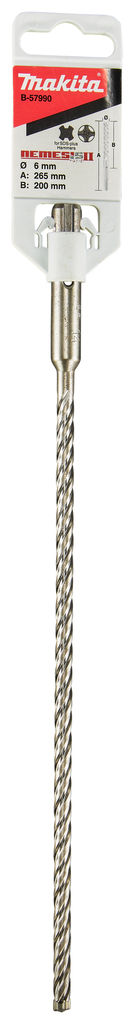 Бур SDS-Plus Nemesis II 6x265 мм Sees Makita B-57990, придбати у Житомирі