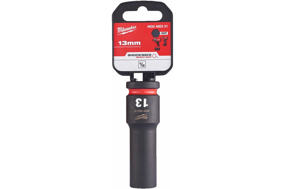 Головка ударна подовжена ShW 13 мм, 1/2" Milwaukee 4932480331, придбати у офіційного дилера у Житомирі.