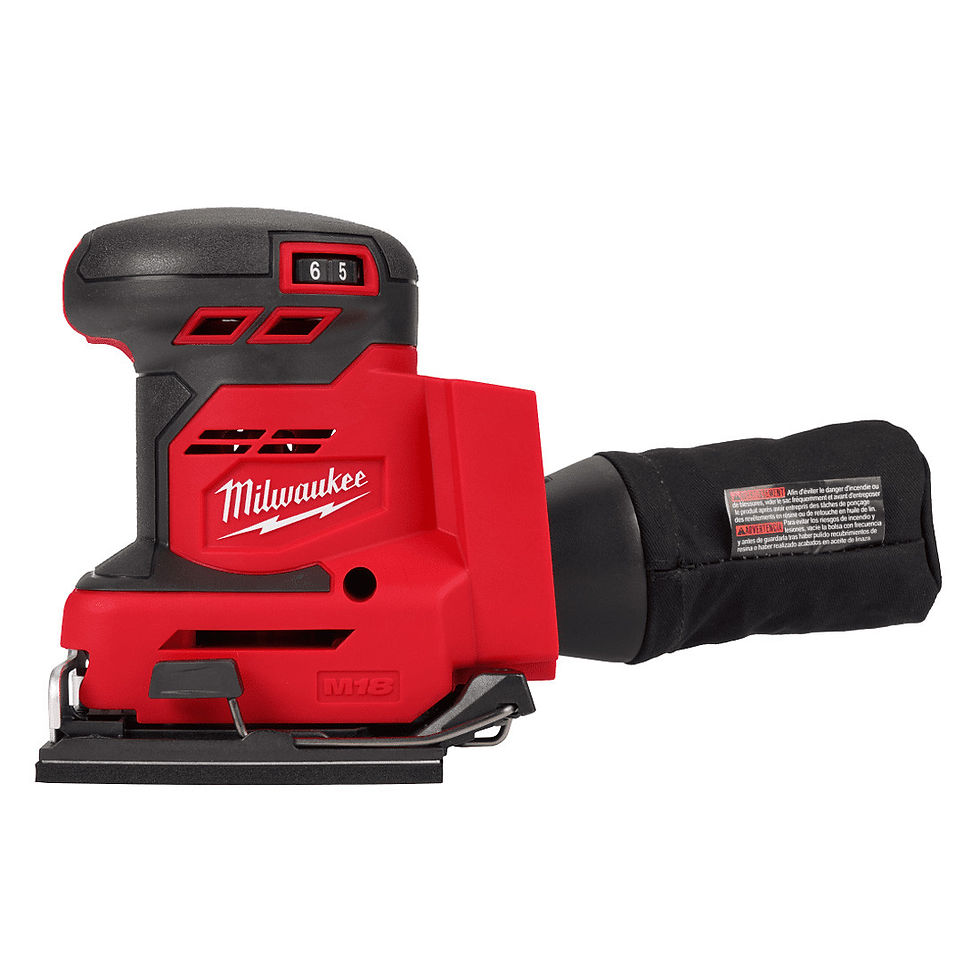 Прев'ю: Акумуляторна вібраційна шліфувальна машина M18 BQSS-502B Milwaukee 4933479967