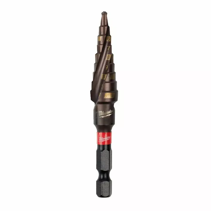 Прев'ю: Свердло ступінчасте Shockwave Impact Duty (4-12 мм; крок 1 мм) Milwaukee 48899261