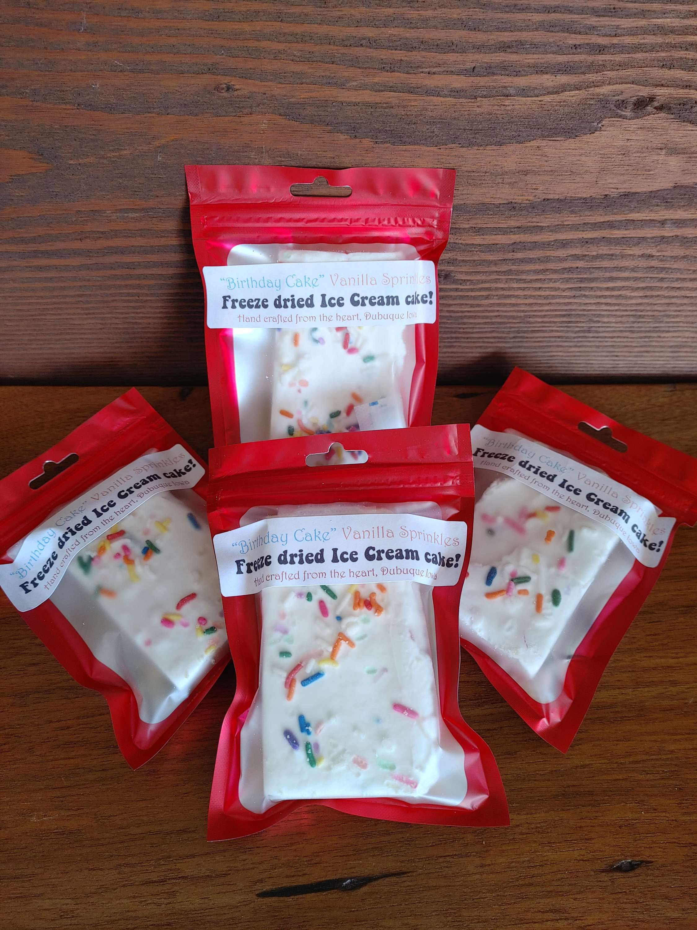 Freeze Dried Ice Cream Cake- Vanilla Sprinkles Birthday Cake!