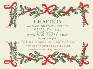 Chapters toasts holidays with treats and gifts