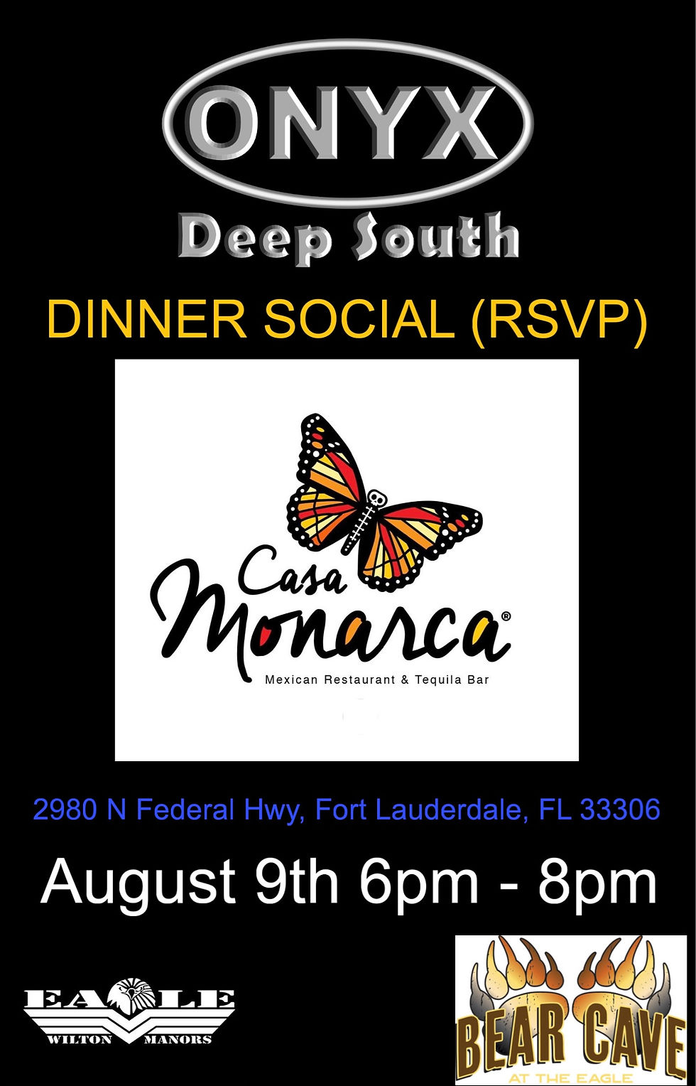 ONYX Dinner Social August 2025