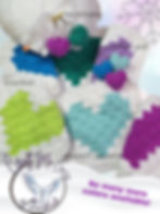 Thumbnail: Crochet Plush Heart Keychain