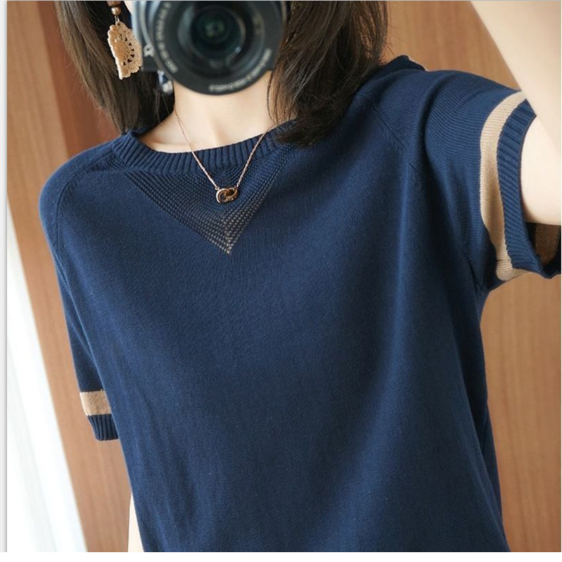  Deep Discounts 2023 New large size ice silk short-sleeved women