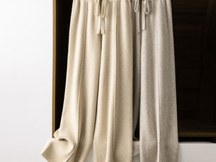 Get Your Hands on the Stylish Price Drops 2023 New Autumn plus Winter Ladies Cashmere Fashion Bottoms Knitted Loose Cashmere Ladies Bottoms Ladies Now