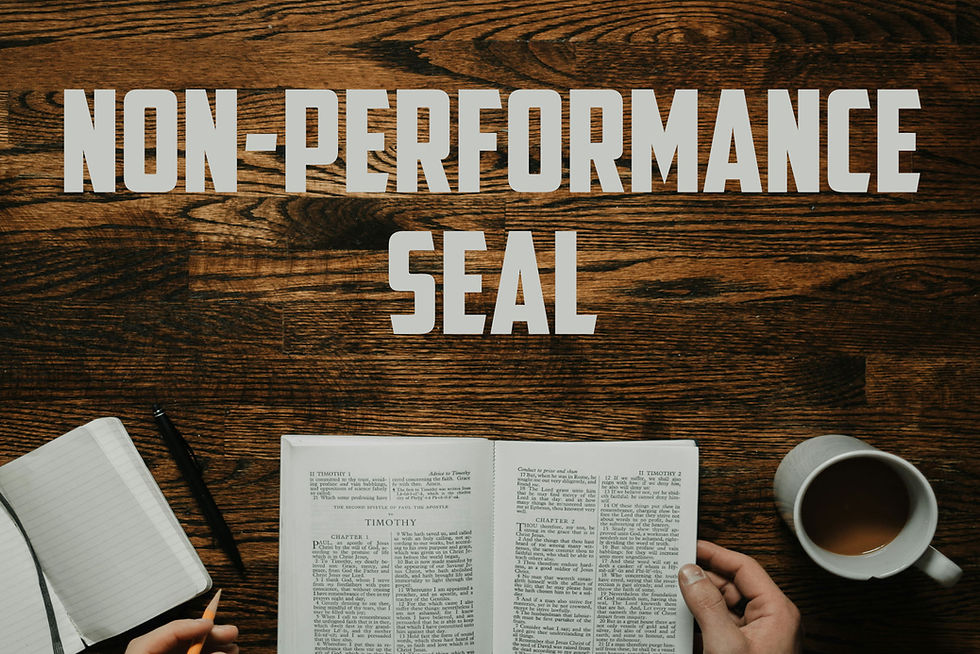 Non-Performance Seal